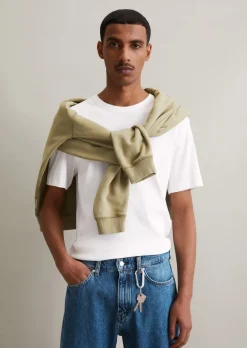 DfC Ripp-T-Shirt regular aus Bio-Baumwoll-Mix