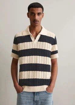 DfC Strick-Poloshirt regular aus reiner Bio-Baumwolle