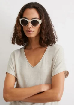 DfC T-Shirt loose mit Fledermausärmeln