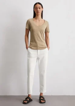 DfC T-Shirt regular aus Organic Cotton Slub Jersey