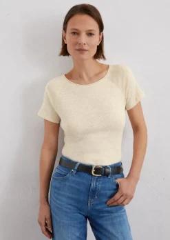 DfC T-Shirt regular aus Slub-Jersey