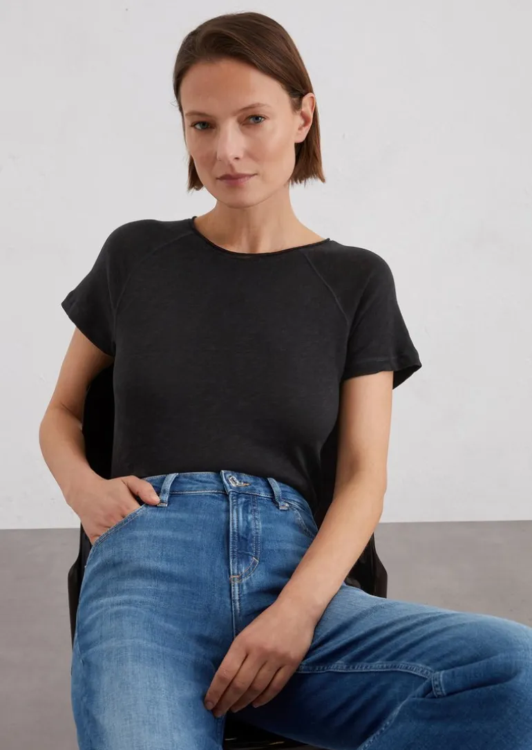 DfC T-Shirt regular aus Slub-Jersey