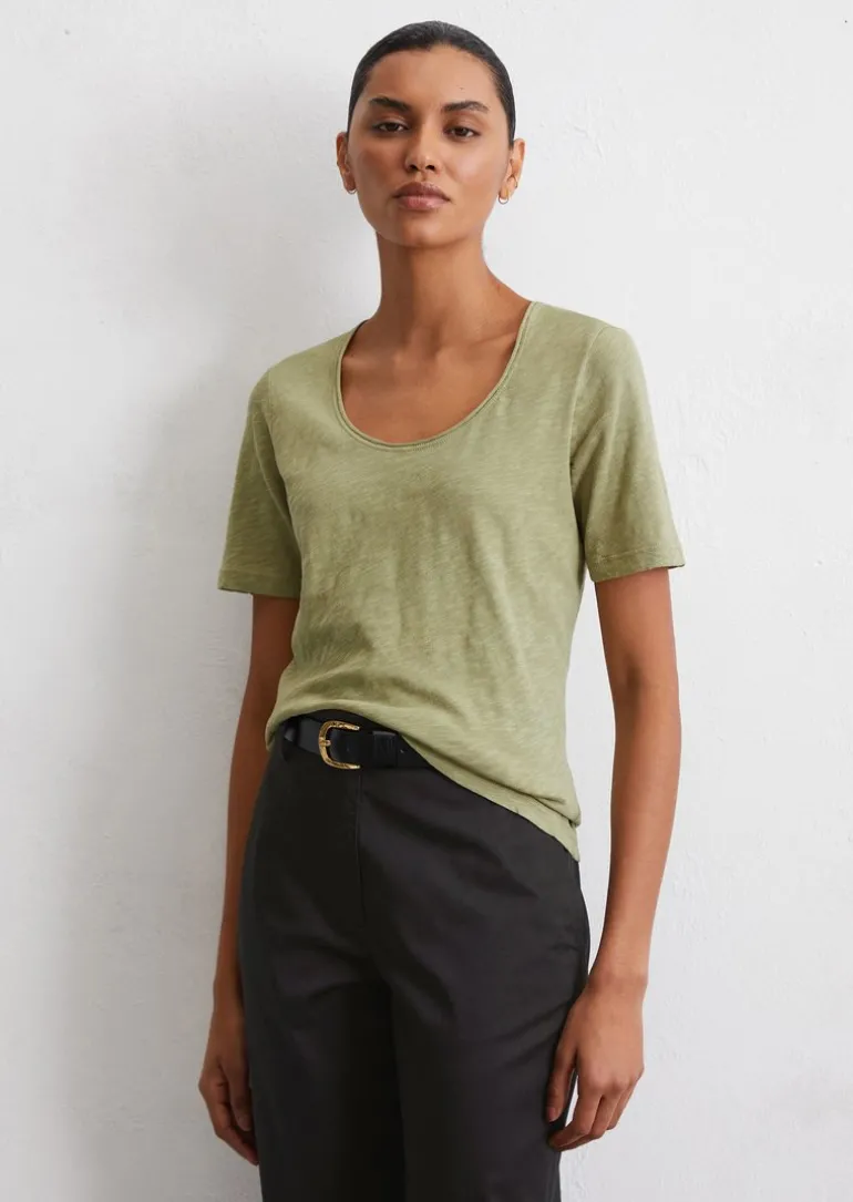 DfC T-Shirt regular aus Slub-Jersey