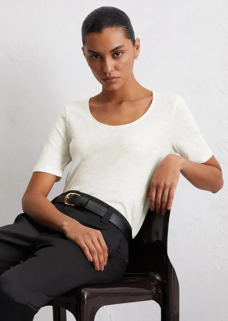 DfC T-Shirt regular aus Slub-Jersey