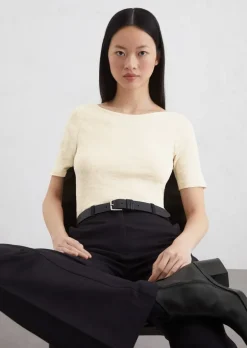 DfC T-Shirt regular aus softem Slub-Jersey