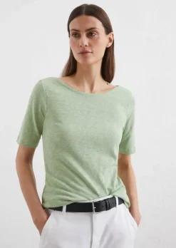 DfC T-Shirt regular aus softem Slub-Jersey