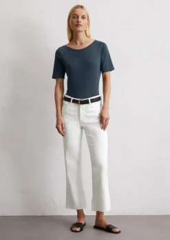 DfC T-Shirt regular aus softem Slub-Jersey