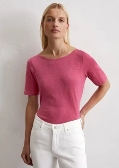 DfC T-Shirt regular aus softem Slub-Jersey