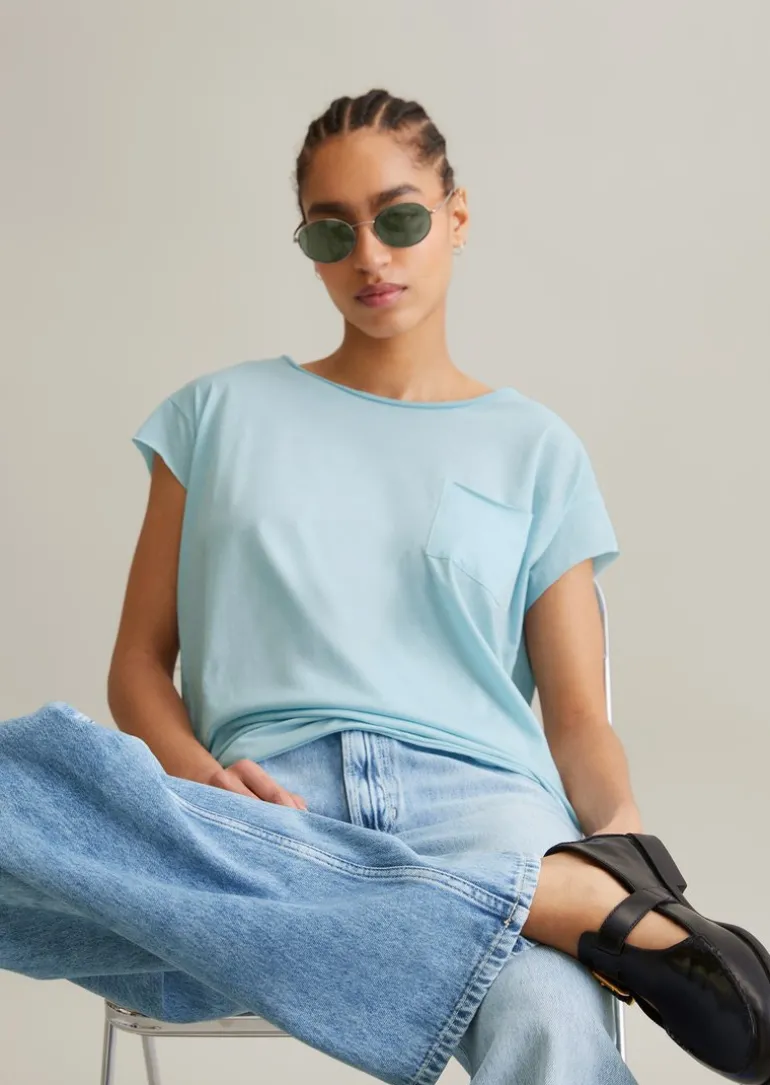 DfC T-Shirt relaxed aus leichtem Single Jersey