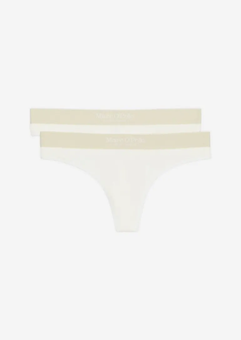 Feinripp-Tanga im 2er Pack