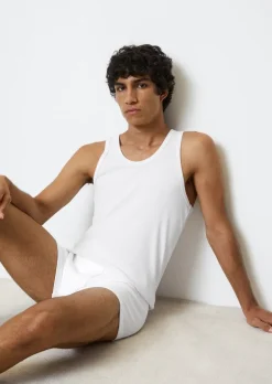 Feinripp-Tanktop im 2er Pack