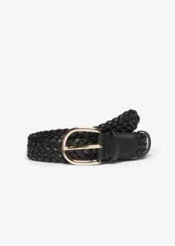 Flechtgürtel aus geschmeidigem Rindleder