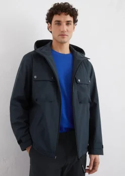 Funktionsjacke regular mit abnehmbarer Kapuze