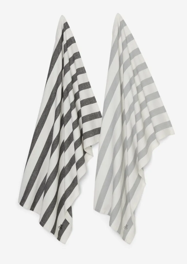 Gestreiftes Geschirrtuch im 2er Pack