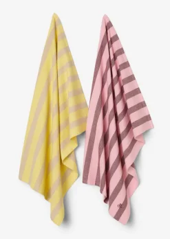 Gestreiftes Geschirrtuch im 2er Pack