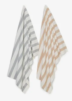 Gestreiftes Geschirrtuch im 2er Pack