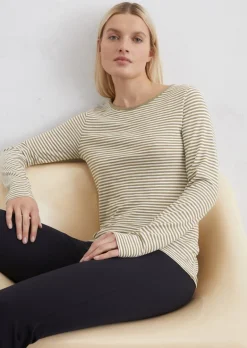 Gestreiftes Longsleeve regular aus Organic Cotton