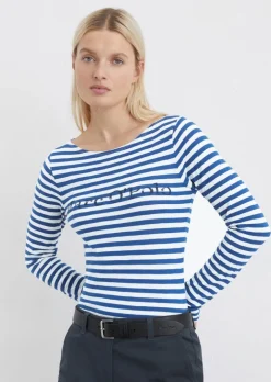 Gestreiftes Longsleeve regular aus Organic Cotton