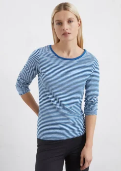 Gestreiftes Longsleeve regular aus Organic Cotton