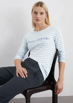 Gestreiftes Longsleeve regular aus Organic Cotton