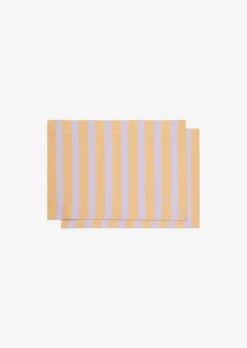 Gestreiftes Tischset im 2er Pack