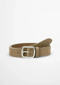 Gürtel aus weichem Nubukleder