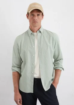 Hemd regular aus Bio-Baumwoll-Popeline