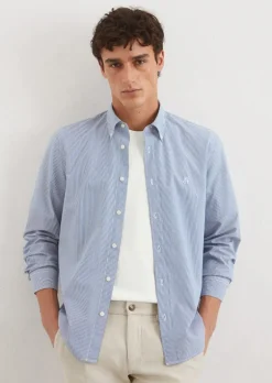 Hemd regular aus Bio-Baumwoll-Popeline