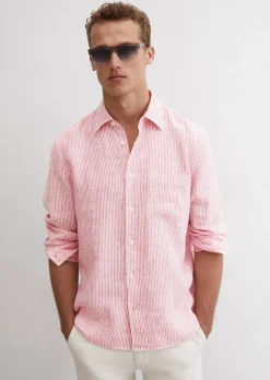 Hemd regular aus reinem Leinen