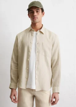 Hemd regular aus reinem Leinen