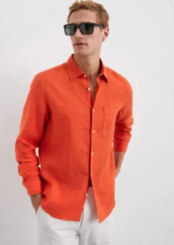 Hemd regular aus reinem Leinen