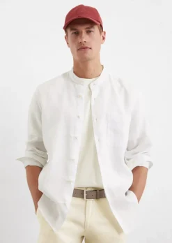 Hemd regular aus reinem Leinen