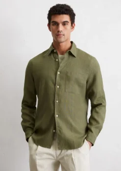 Hemd regular aus reinem Leinen