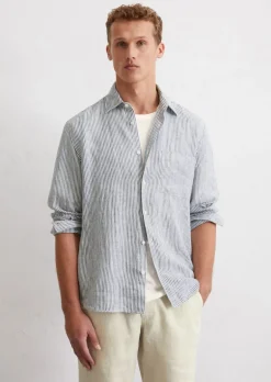 Hemd regular aus reinem Leinen