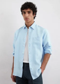 Hemd regular aus reinem Leinen