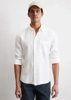 Hemd regular aus reinem Leinen