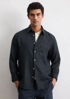 Hemd regular aus reinem Leinen