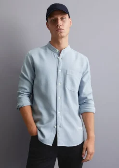 Hemd regular aus weichem Bio-Baumwoll-Twill