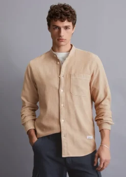 Hemd regular aus weichem Bio-Baumwoll-Twill