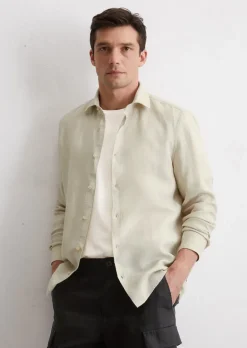 Hemd shaped aus reinem Leinen