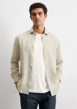 Hemd shaped aus reinem Leinen