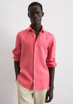 Hemd shaped aus reinem Leinen