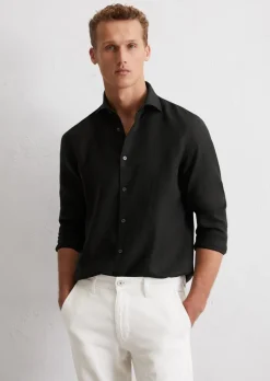 Hemd shaped aus reinem Leinen