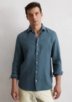 Hemd shaped aus reinem Leinen