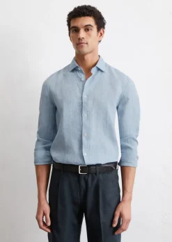 Hemd shaped aus reinem Leinen