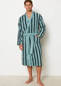 Herren-Bademantel Model Heritage aus reiner Bio-Baumwolle