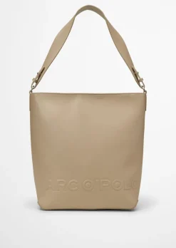 Hobo Bag aus einer Lederalternative aus recyceltem Polyester