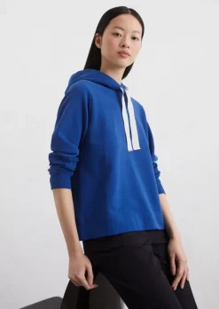 Hoodie relaxed mit gepeachter Oberfläche