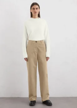 Hose Model Lande wide aus Organic-Cotton-Mix mit Lyocell