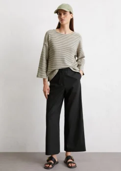 Hose relaxed aus TENCEL™ Lyocell mit Bio-Baumwolle